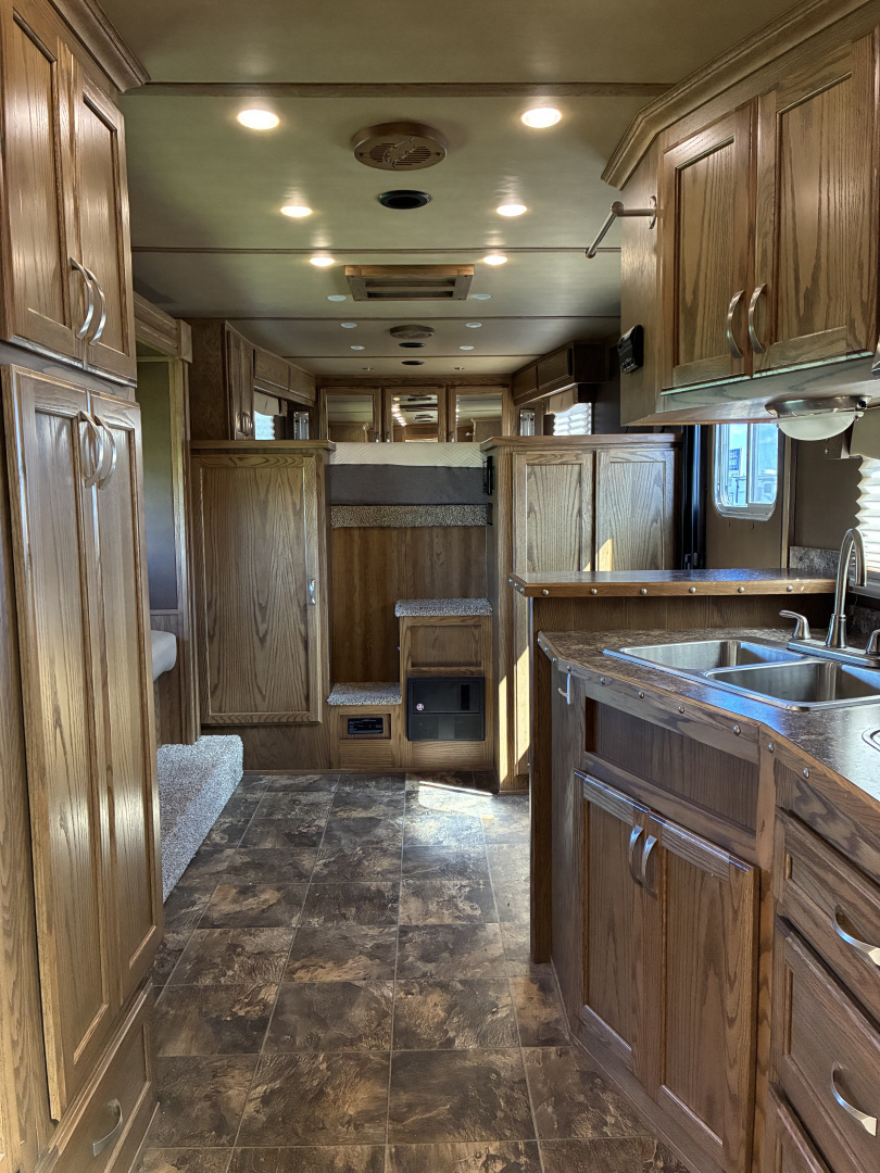 Used 2016 Featherlite Trailers 4H 15' LQ Legend Horse Trailer