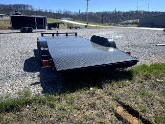 New 2025 P & T Trailers 7K 14+2 CARHAULER STEEL Equipment Trailer