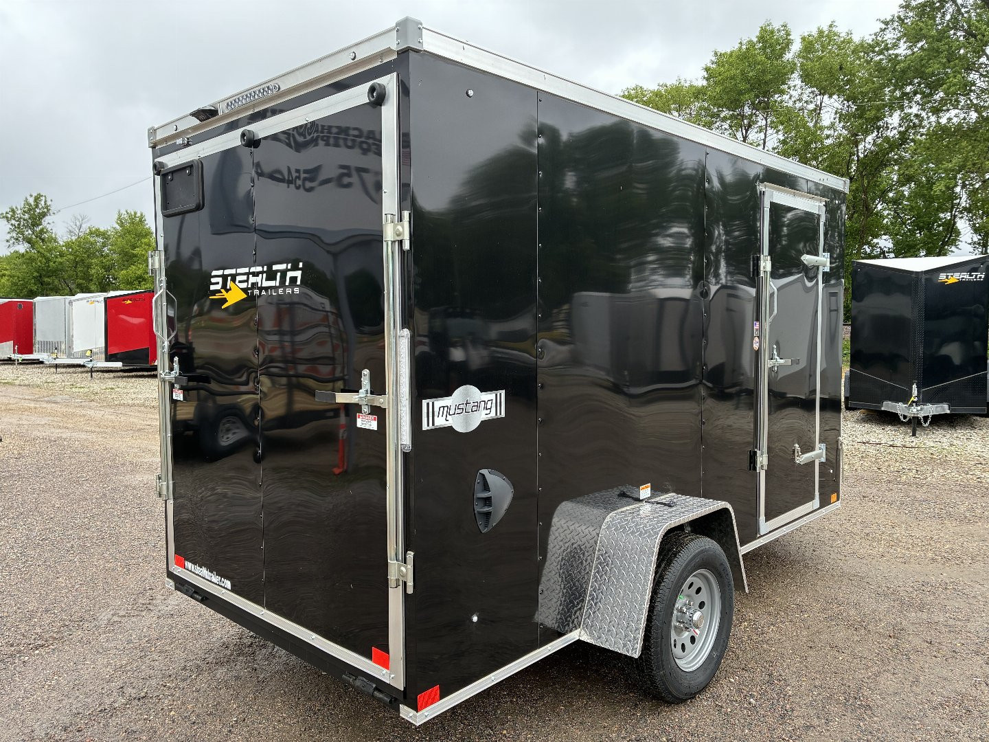 New 2026 Stealth 6x12 Enclosed Cargo Trailer