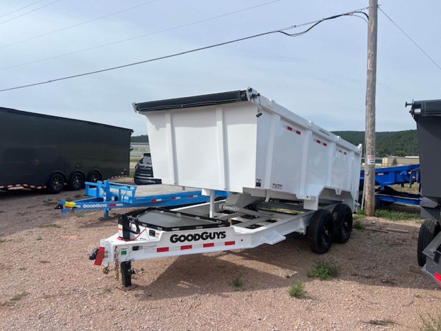 New 2026 Good Guys Trailers 7X14 HIGH SIDE DUMP Dump Trailer