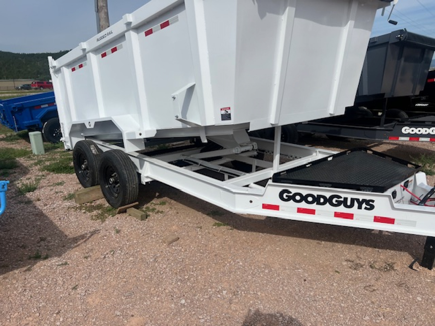 New 2026 Good Guys Trailers 7X14 HIGH SIDE DUMP Dump Trailer