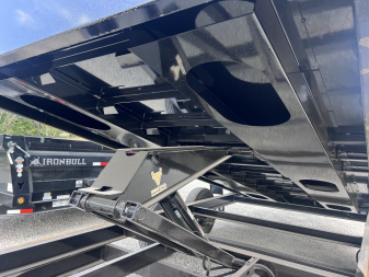 New 2026 IRON BULL 83X16 DUMP TRAILER W/ 36" SIDES