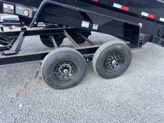 New 2026 IRON BULL 83X16 DUMP TRAILER W/ 36" SIDES