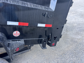 New 2026 IRON BULL 83X16 DUMP TRAILER W/ 36" SIDES