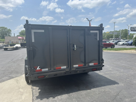 New 2025 Lamar Trailers 83"x14' DT-14K Telescopic Dump Trailer