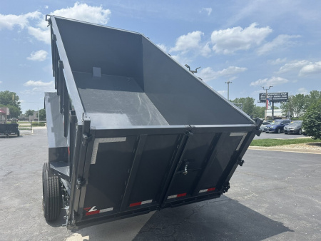 New 2025 Lamar Trailers 83"x14' DT-14K Telescopic Dump Trailer