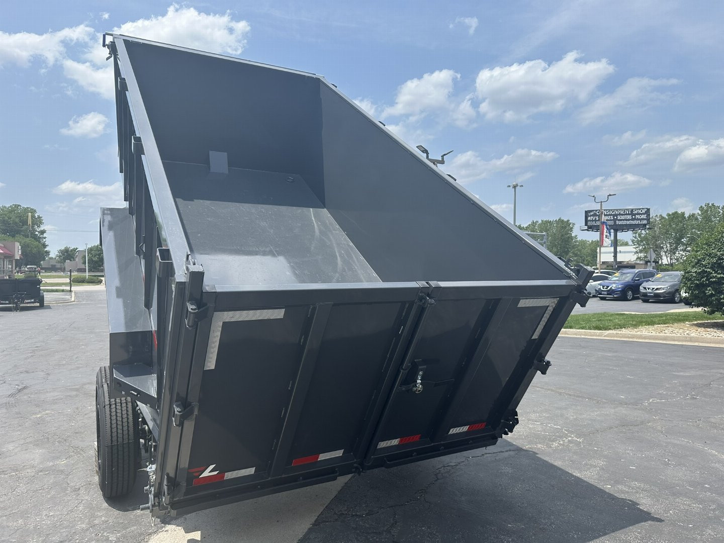 New 2025 Lamar Trailers 83"x14' DT-14K Telescopic Dump Trailer