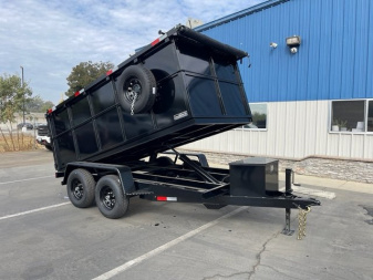 New 2025 TRU 6'x12'x4' Walls Dump Trailer 10k