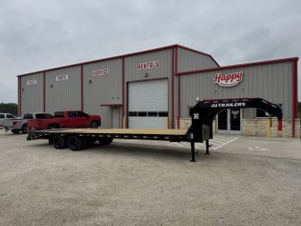 New 2026 PJ 102 x32' GN Low-Pro Flatbed w/ Duals - LD