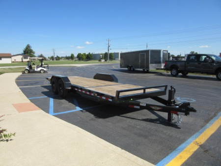 New 2025 H&H Trailers 7 x 22 (16+6) Gravity Tilt H16+6GTL-140 Tilt Trailer 14K