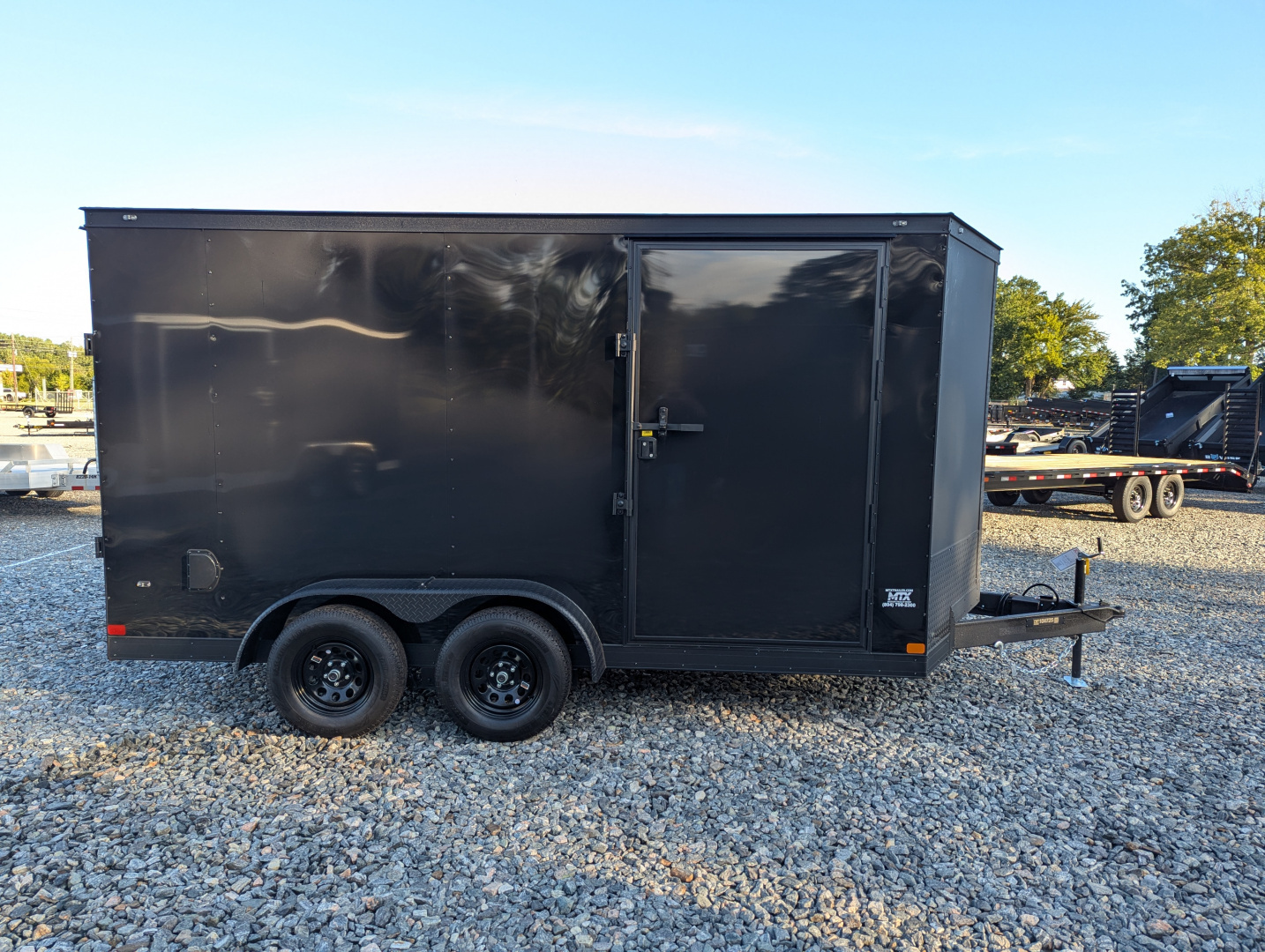 New 2025 Covered Wagon Trailers 7x14 Gold Series Cargo / Enclosed Trailer