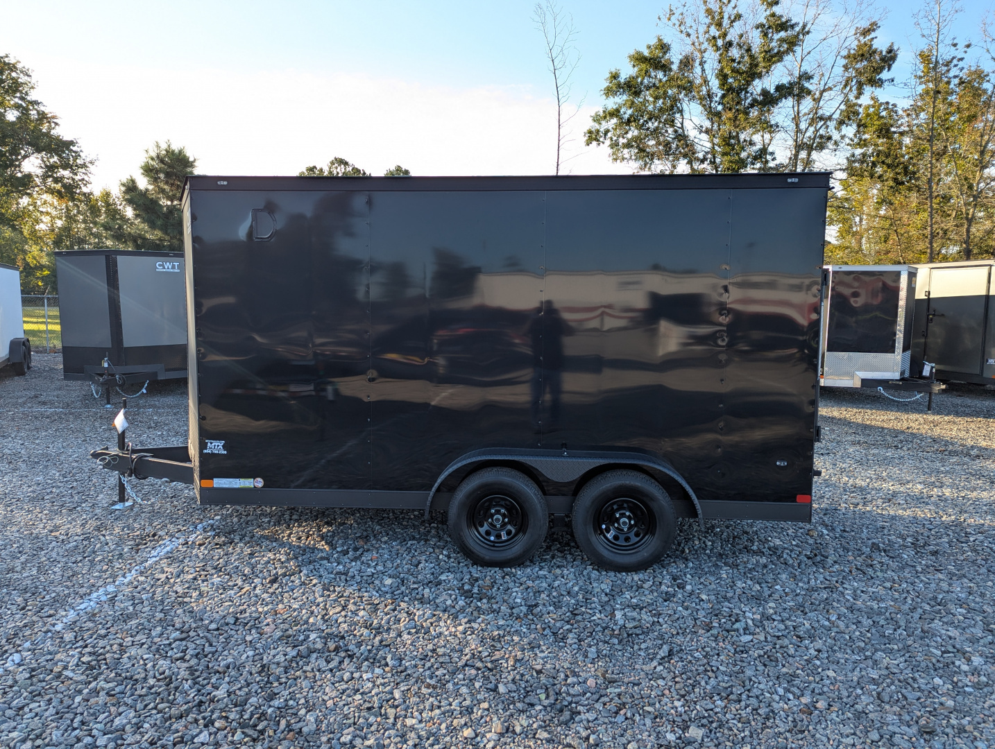 New 2025 Covered Wagon Trailers 7x14 Gold Series Cargo / Enclosed Trailer