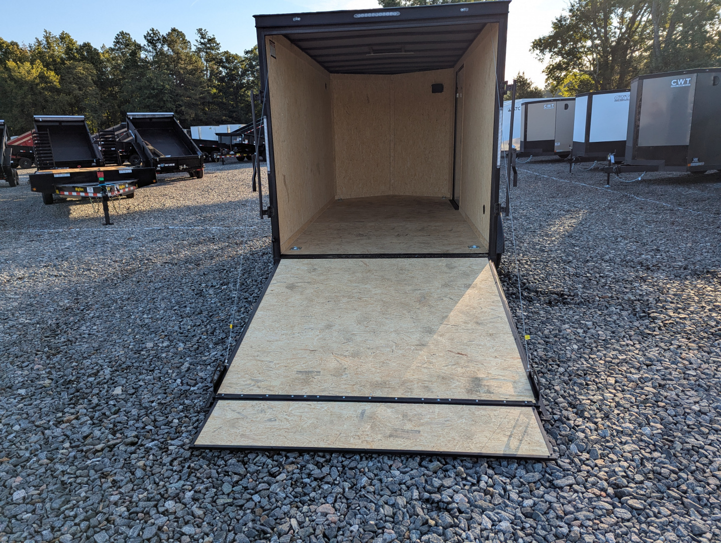 New 2025 Covered Wagon Trailers 7x14 Gold Series Cargo / Enclosed Trailer