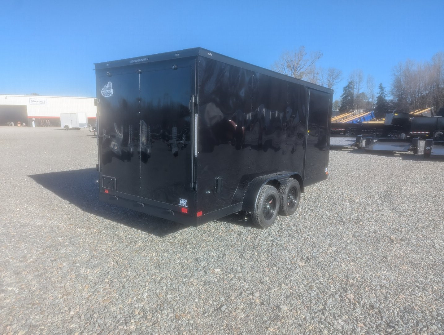 New 2025 Covered Wagon Trailers Covered Wagon 7x16 Gold Series w/ Ramp Cargo / Enclosed Trailer