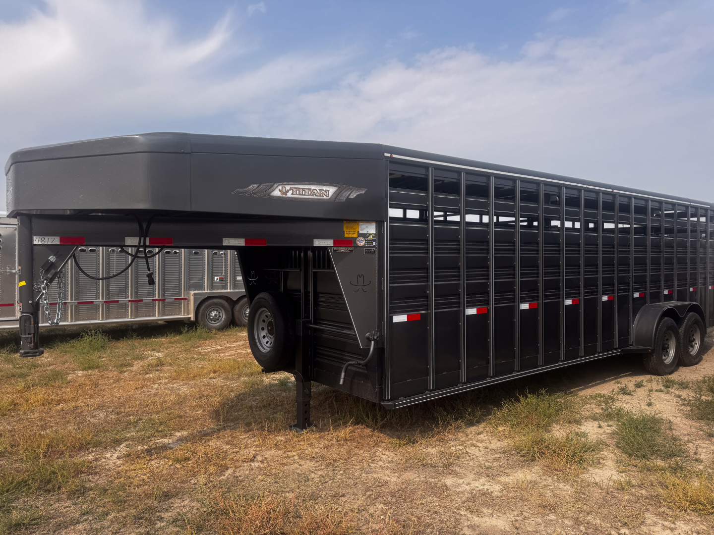 New 2025 Titan 24' Stock Trailer