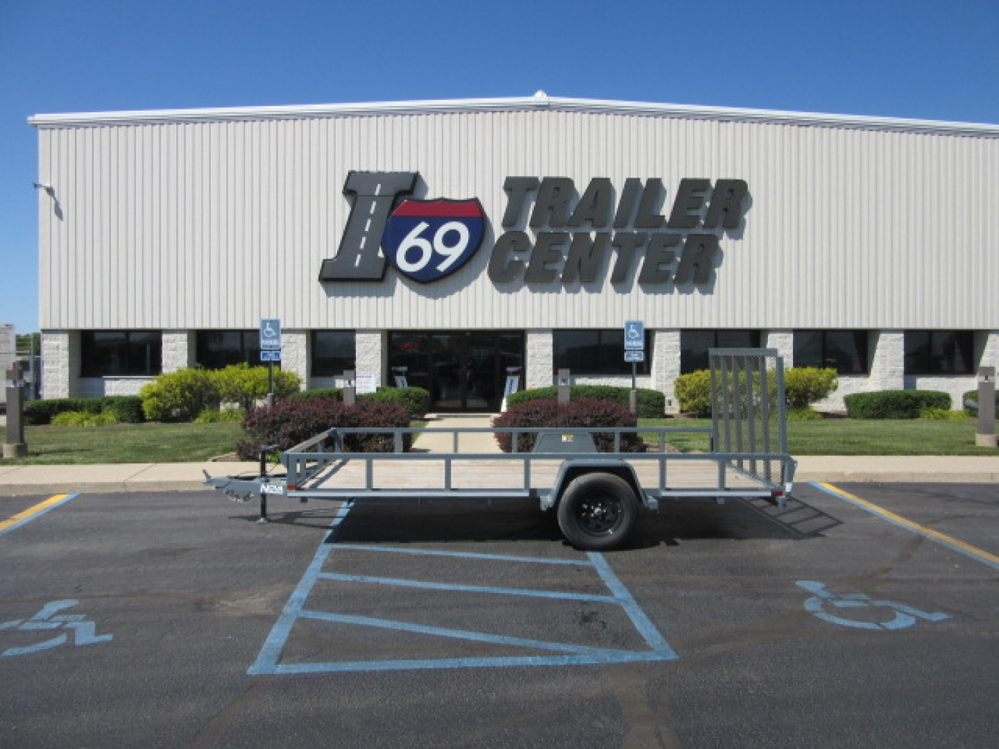 New 2025 Midsota 7 x 14 HNUTT8214-BP-030 Utility Trailer 3K