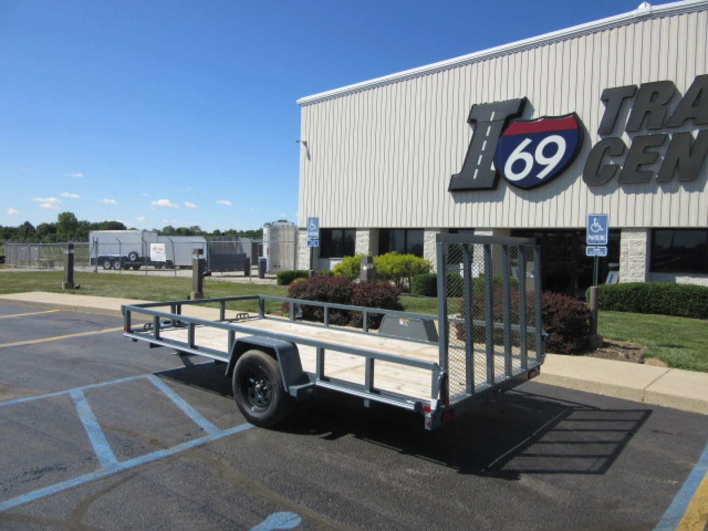 New 2025 Midsota 7 x 14 HNUTT8214-BP-030 Utility Trailer 3K