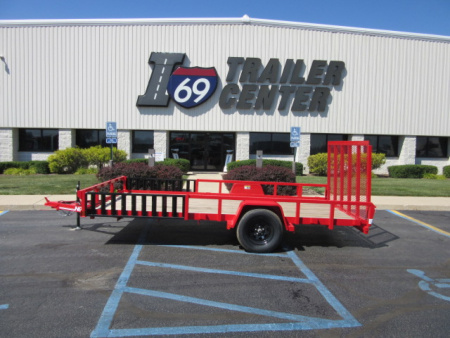 New 2024 Midsota 7 x 14 HNUATV8214-BP-030 ATV Trailer 3K