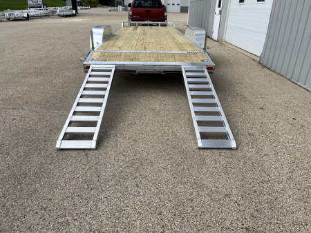 New 2026 Black Rhino 81 x22' CH722-10K w/ Wood Deck and Ramps (Car / Equipment) Car Hauler