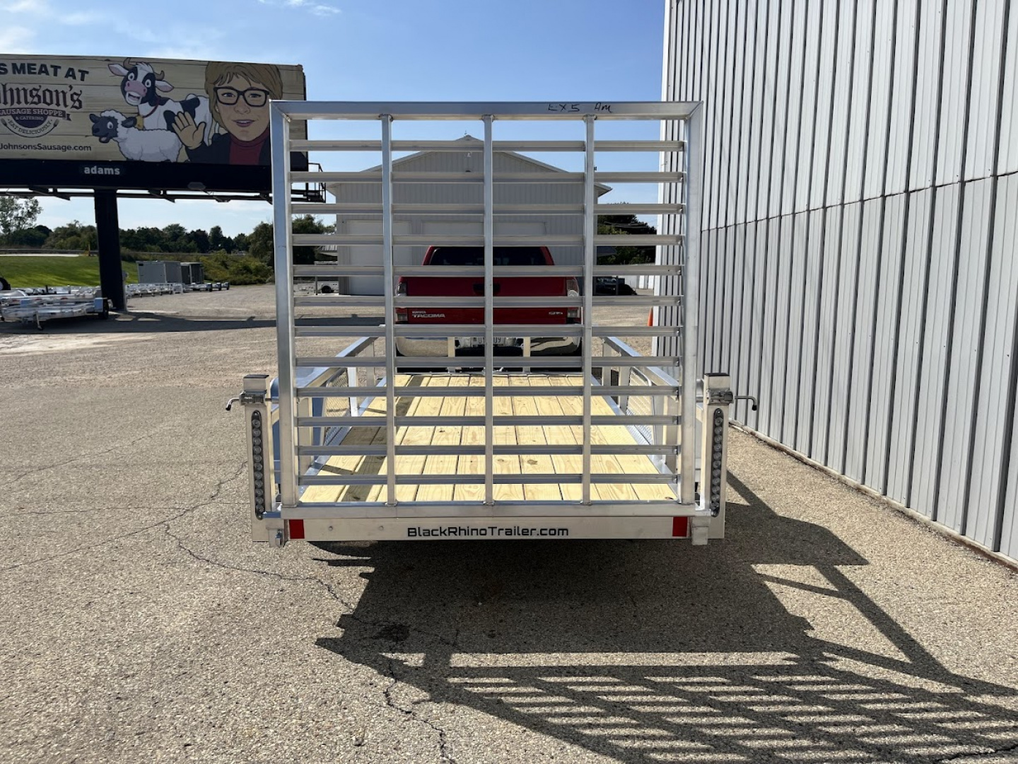 New 2026 Black Rhino 5'x10' EXS510 w/ Wood Deck (ATV / UTV / Side by Side) Utility Trailer