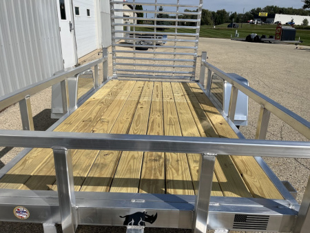 New 2026 Black Rhino 5'x10' EXS510 w/ Wood Deck (ATV / UTV / Side by Side) Utility Trailer