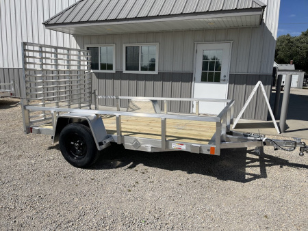 New 2026 Black Rhino 6'x10' EXS610 w/ Wood Deck (ATV / UTV / Side by Side) Utility Trailer