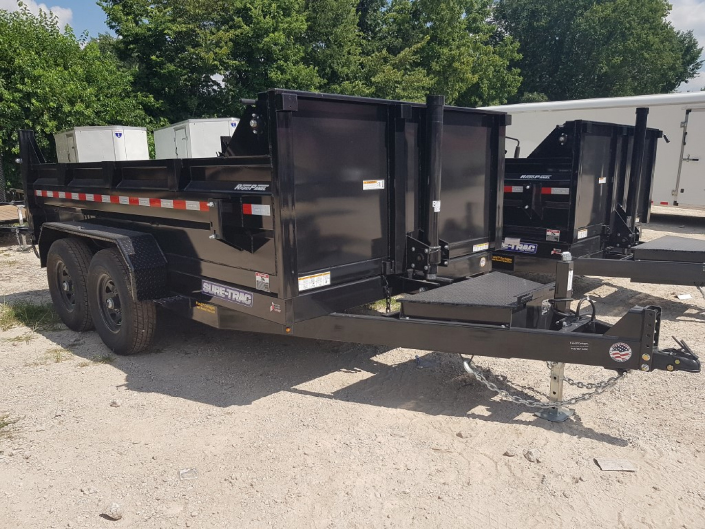 New 2026 Sure-Trac 82x14 Telescopic Dump Trailer 14K