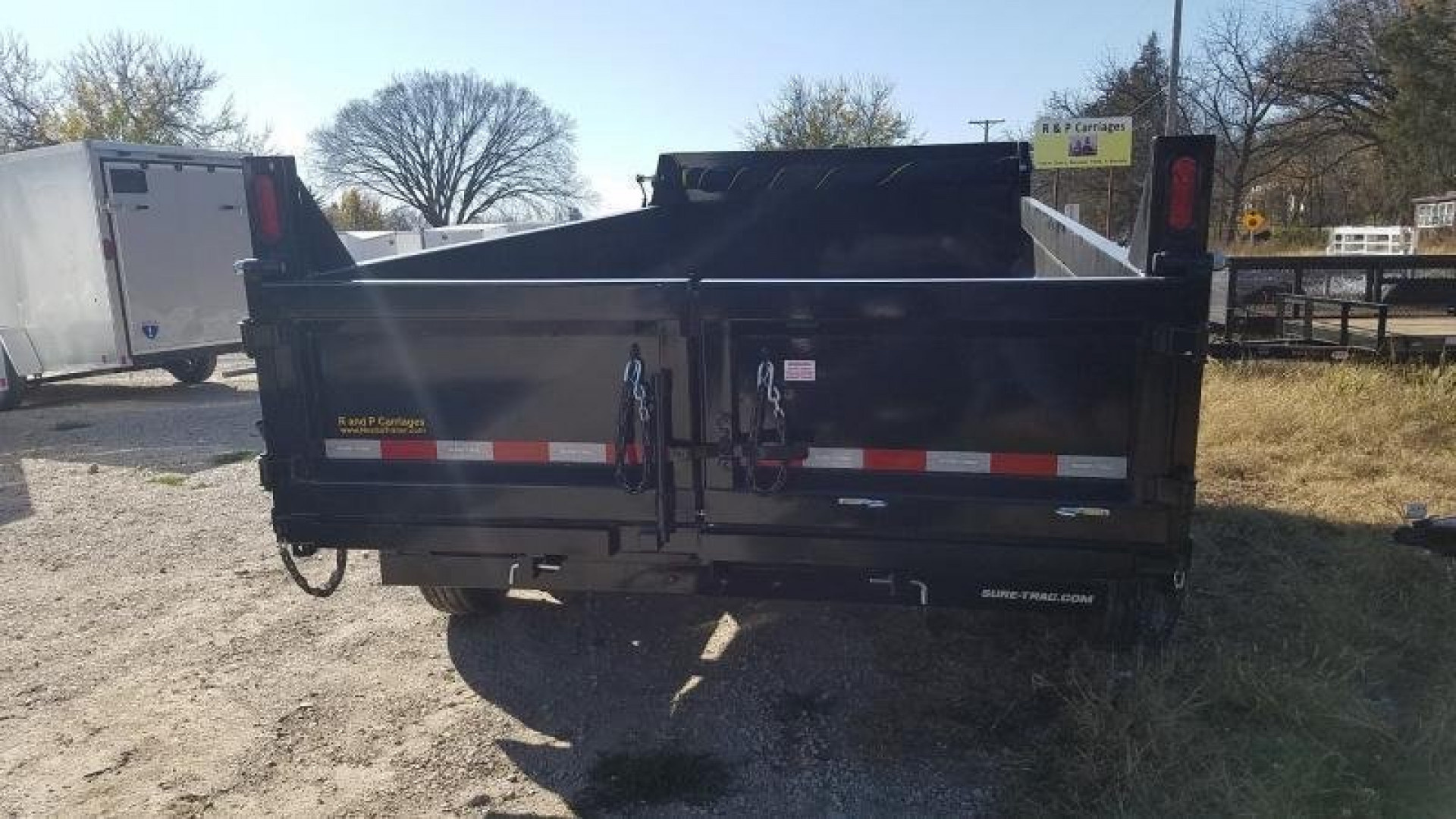 New 2026 Sure-Trac 82x14 Telescopic Dump Trailer 14K