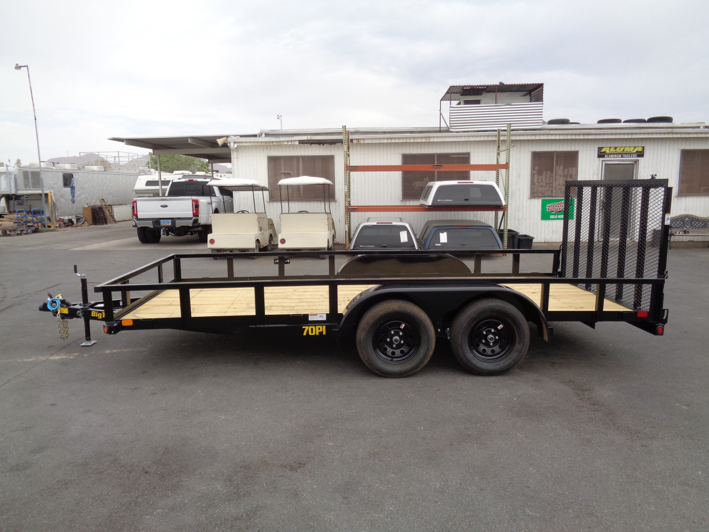 New 2026 Big Tex Trailers * 70PI-16 * 16Ft Tandem Axle Utility Trailer w/ Ramp Gate