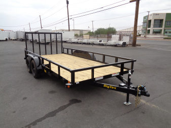 New 2026 Big Tex Trailers * 70PI-16 * 16Ft Tandem Axle Utility Trailer w/ Ramp Gate