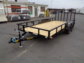 New 2026 Big Tex Trailers * 70PI-16 * 16Ft Tandem Axle Utility Trailer w/ Ramp Gate
