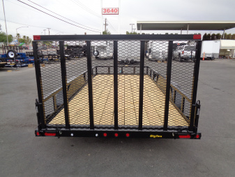 New 2026 Big Tex Trailers * 70PI-16 * 16Ft Tandem Axle Utility Trailer w/ Ramp Gate