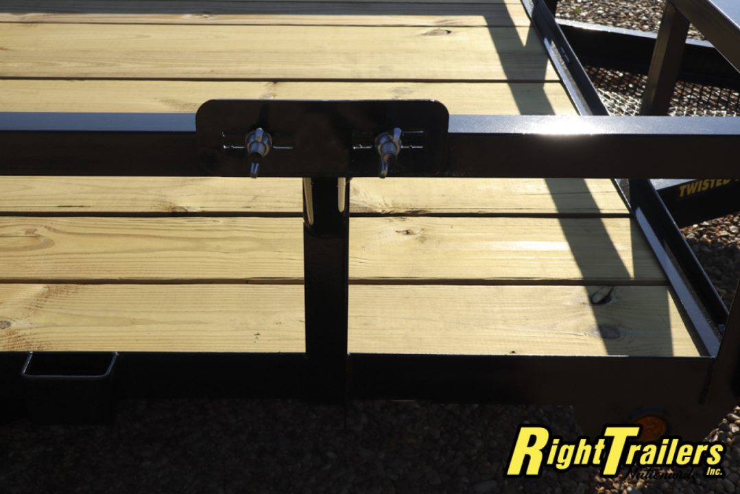 New 2025 7X14 Twisted Pine Utility Trailer