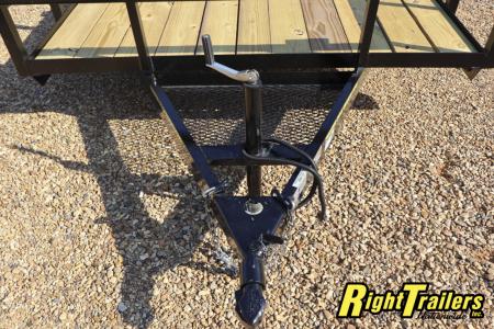 New 2025 7X14 Twisted Pine Utility Trailer
