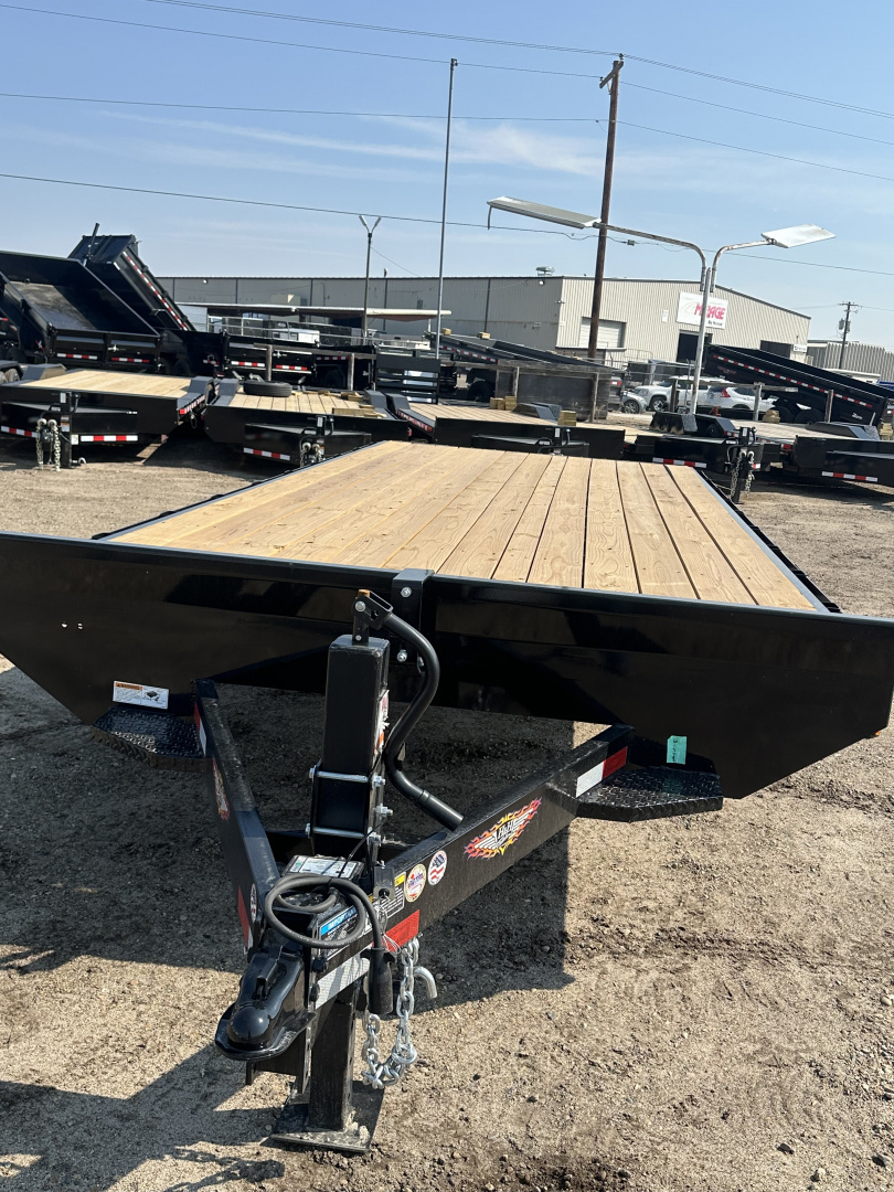 New 2025 H&H Trailers 8.5x20 14K Deckover Trailer