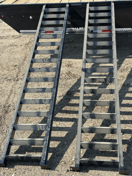 New 2025 H&H Trailers 8.5x20 14K Deckover Trailer