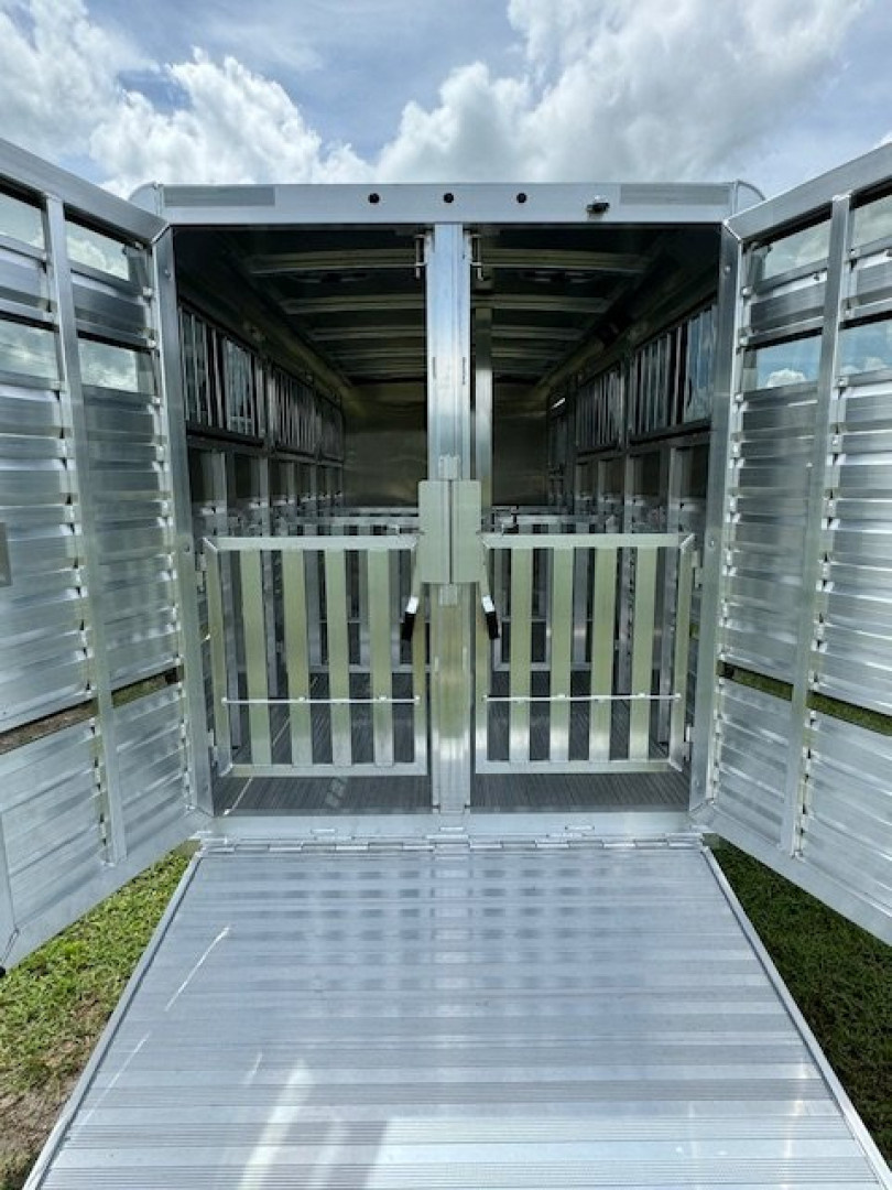New 2026 Exiss Trailers Exhibitor Mini 615A Stock / Stock Combo Trailer