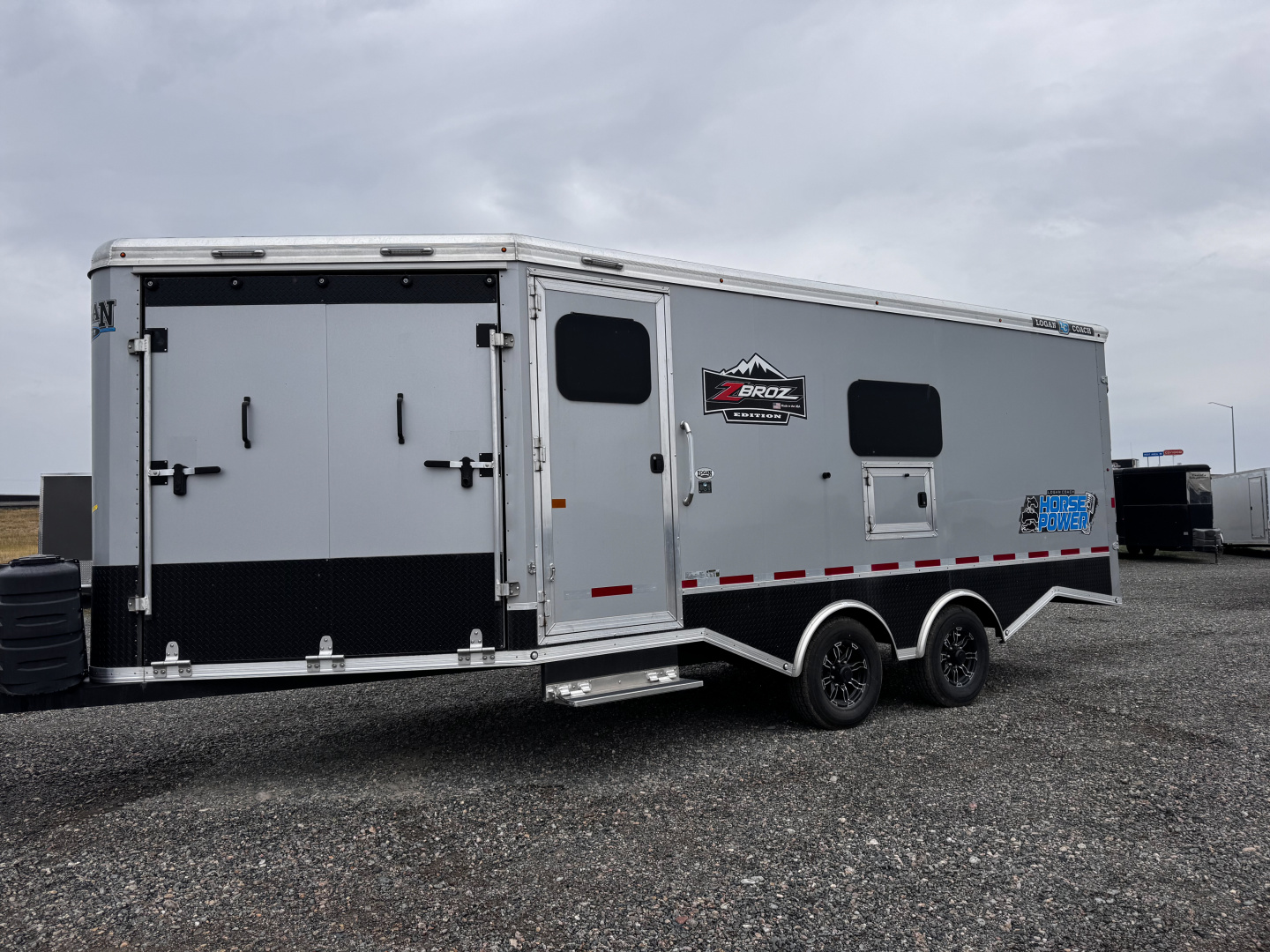 New 2024 Logan Coach 25' ZBROZ Snowmobile Trailer for sale in