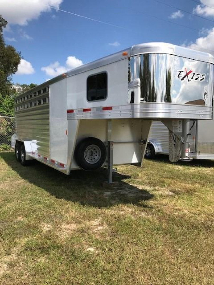 New 2026 Exiss Trailers STC 7020 GN Stock / Stock Combo Trailer