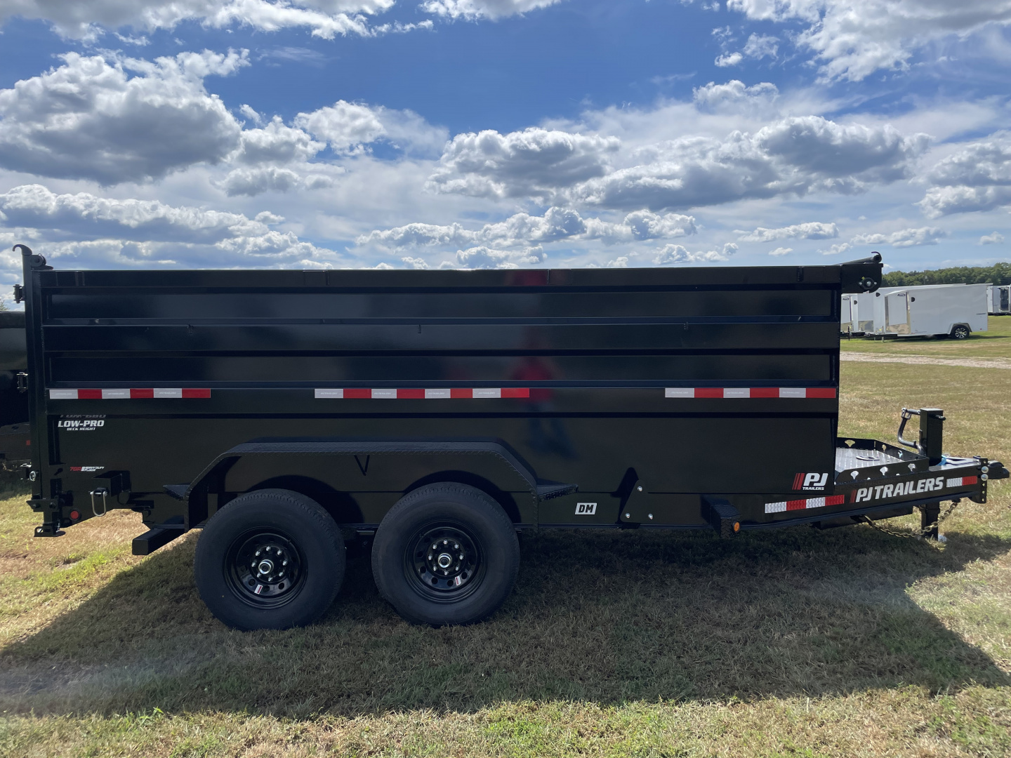 New 2026 PJ Trailers 83X14 LOW PRO HIGH SIDE (DM) Dump Trailer