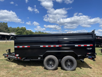 New 2026 PJ Trailers 83X14 LOW PRO HIGH SIDE (DM) Dump Trailer