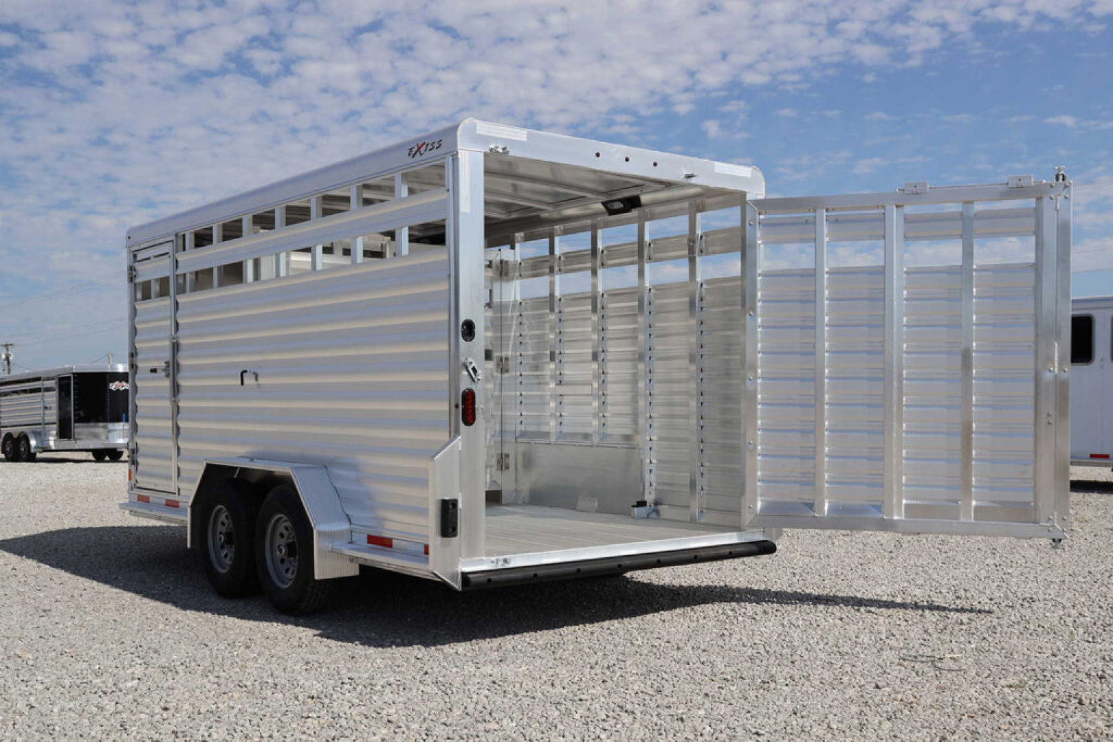 New 2026 Exiss Trailers 716 Stock / Stock Combo Trailer