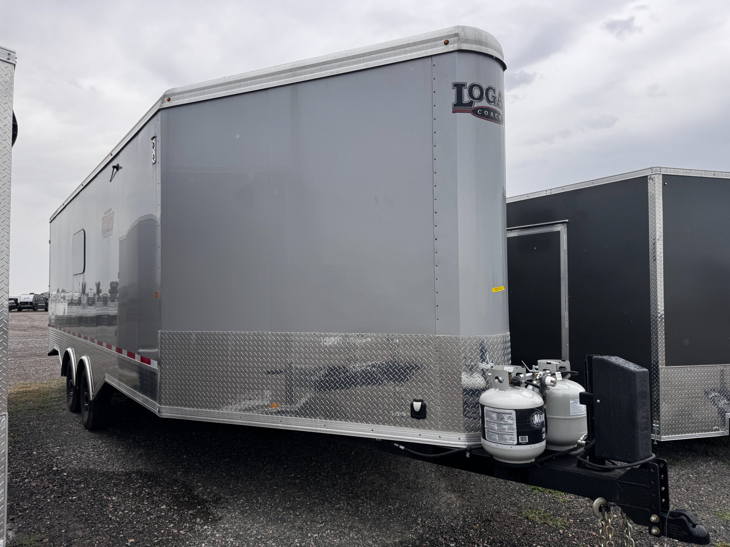 New 2024 Logan Coach 29' HSPWR PRO Snowmobile Trailer