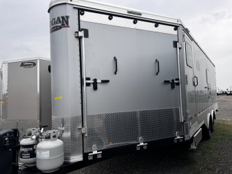 New 2024 Logan Coach 29' HSPWR PRO Snowmobile Trailer