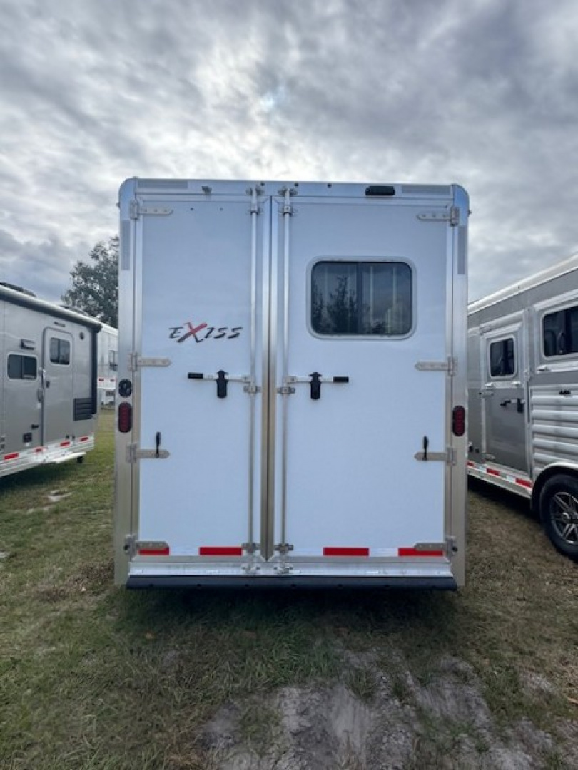 New 2026 Exiss Trailers Escape 7206 2H Living Quarters Horse Trailer