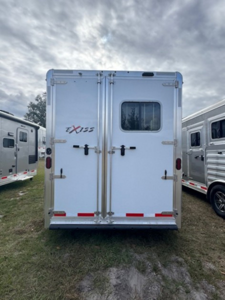 New 2026 Exiss Trailers Escape 7206 2H Living Quarters Horse Trailer