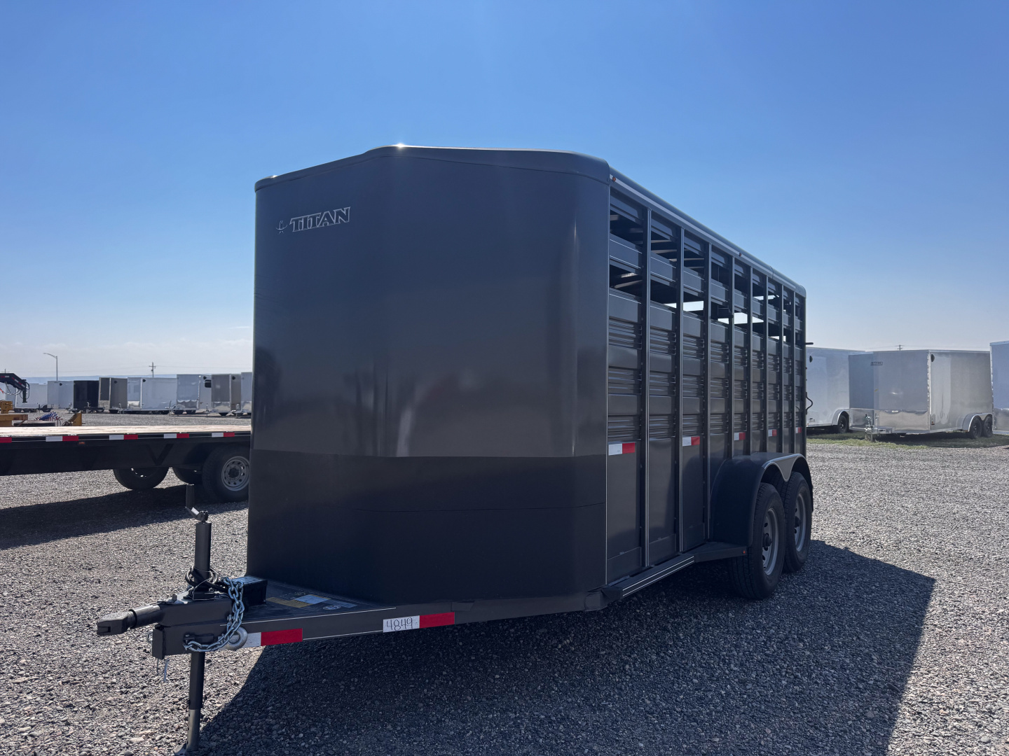 New 2025 Titan Trailer 16' Standard Stock Stock / Stock Combo Trailer