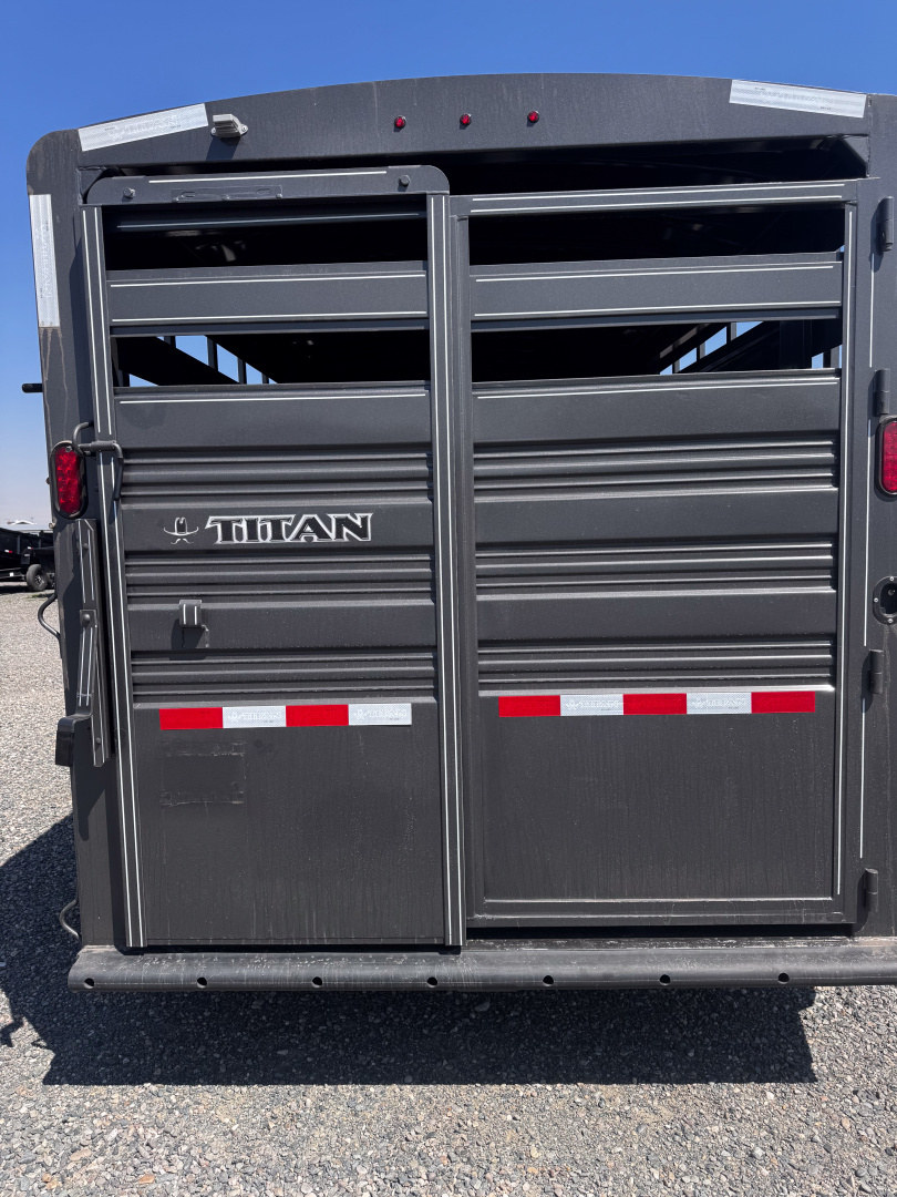 New 2025 Titan Trailer 16' Standard Stock Stock / Stock Combo Trailer