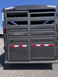 New 2025 Titan Trailer 16' Standard Stock Stock / Stock Combo Trailer