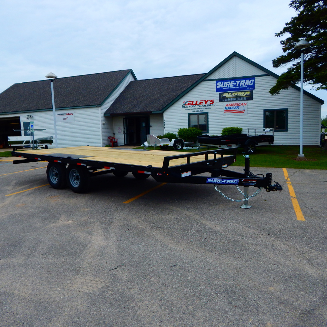 New 2025 Sure-Trac 8.5x16 10k Deckover Trailer